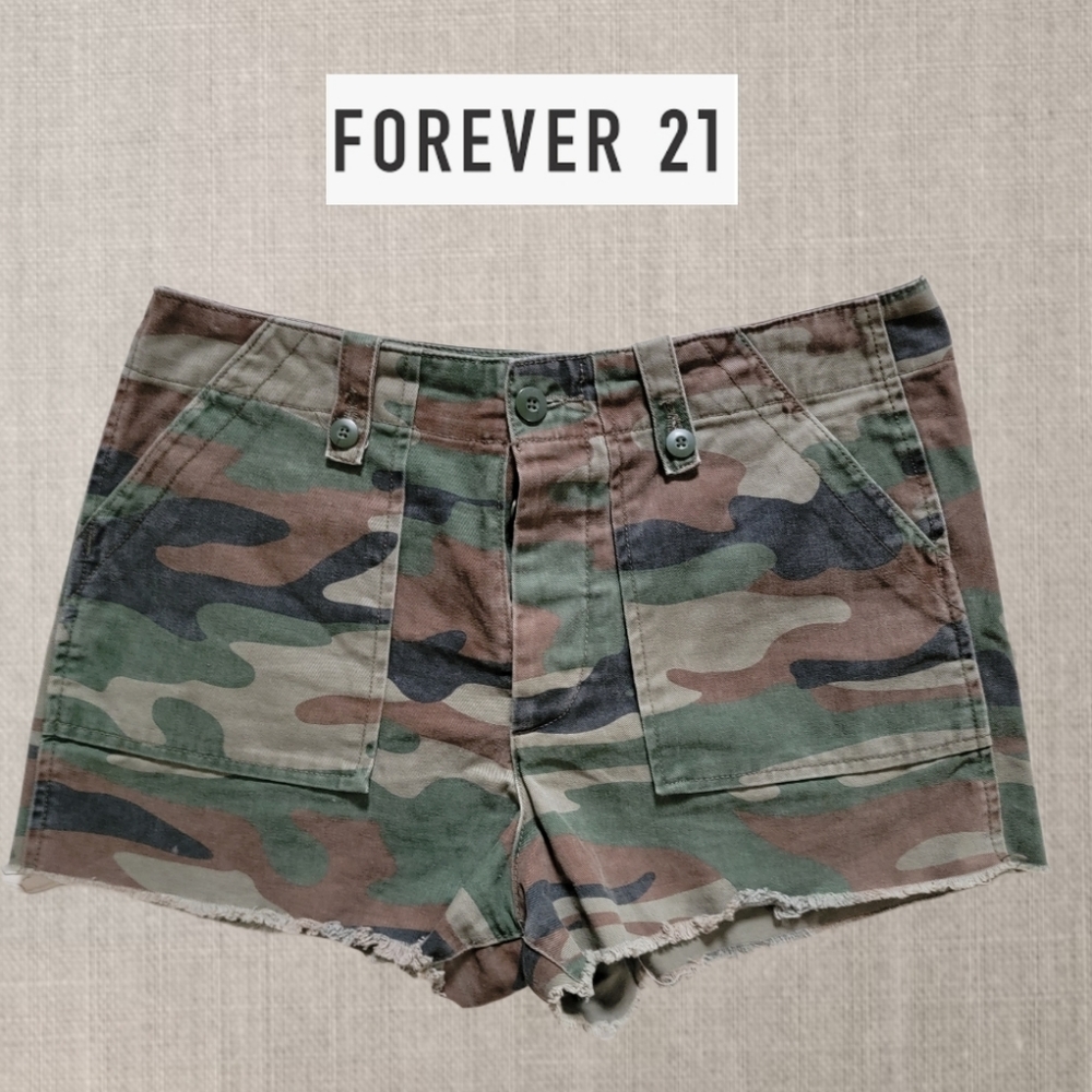 Forever 21 Camaflouge Shorts
